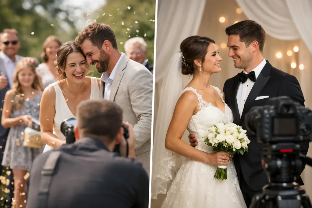 Documentary Versus Traditional Wedding Photography
