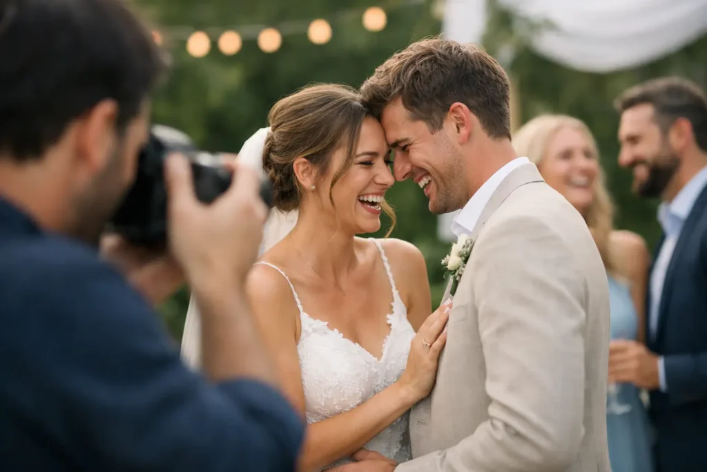 How to Get Candid Wedding Photos Naturally