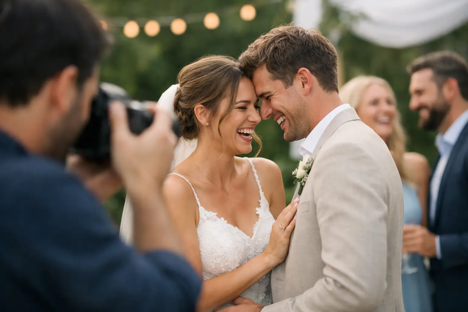 How to Get Candid Wedding Photos Naturally