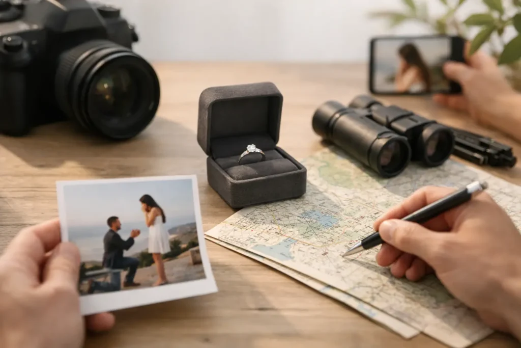 How to Plan Proposal Photos Without Spoiling It