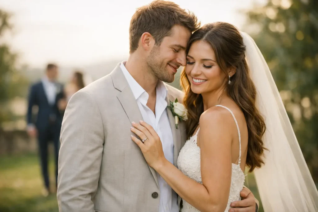 How to Pose Naturally for Your Wedding Photos
