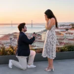 Lisbon Rooftop Proposal Photos That Feel Real